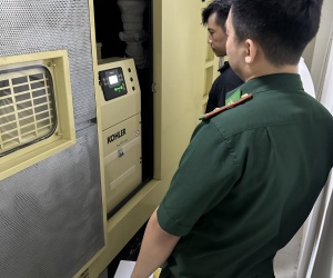 Bảo trì máy phát điện và sửa chữa tủ ATS tại đơn vị Bộ tư lệnh biên phòng Thành phố Hồ Chí Minh