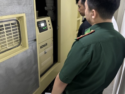 Bảo trì máy phát điện và sửa chữa tủ ATS tại đơn vị Bộ tư lệnh biên phòng Thành phố Hồ Chí Minh